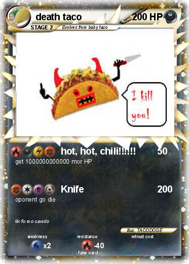 Pokemon death taco
