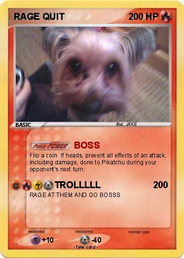 Pokemon RAGE QUIT