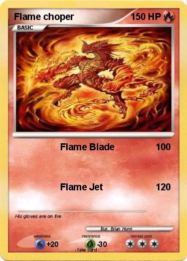 Pokemon Flame choper
