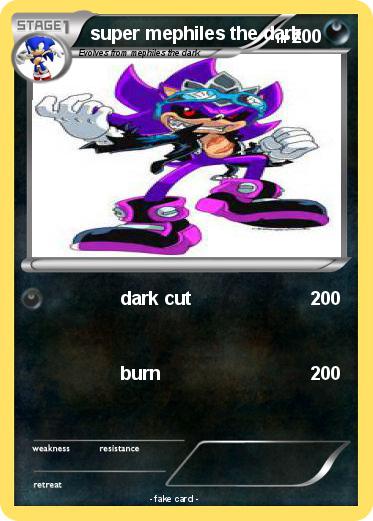 Pokemon super mephiles the dark