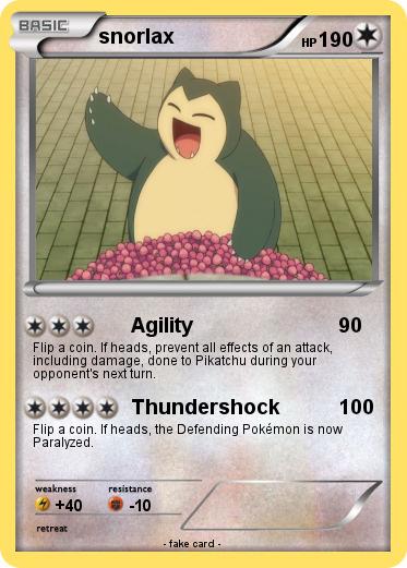 Pokemon snorlax