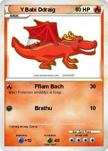 Pokemon Y Babi Ddraig