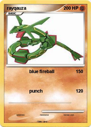 Pokemon rayqauza