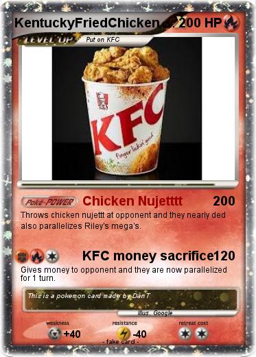 Pokemon KentuckyFriedChicken