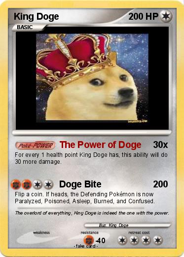 Pokemon King Doge