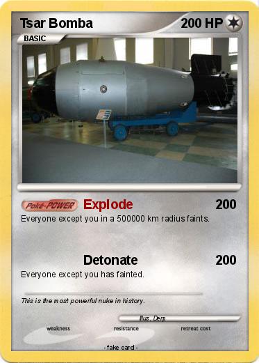 Pokemon Tsar Bomba