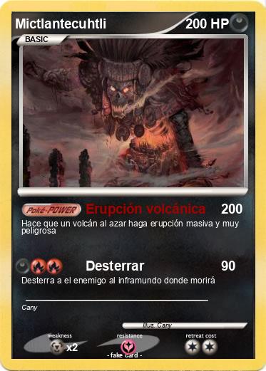 Pokemon Mictlantecuhtli