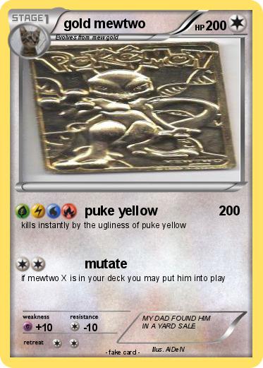 Pokemon gold mewtwo