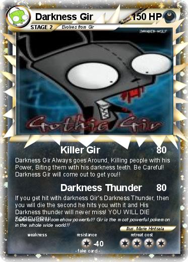 Pokemon Darkness Gir
