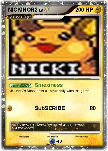 Pokemon NICKINOR2