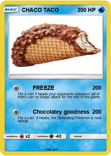 Pokemon CHACO TACO