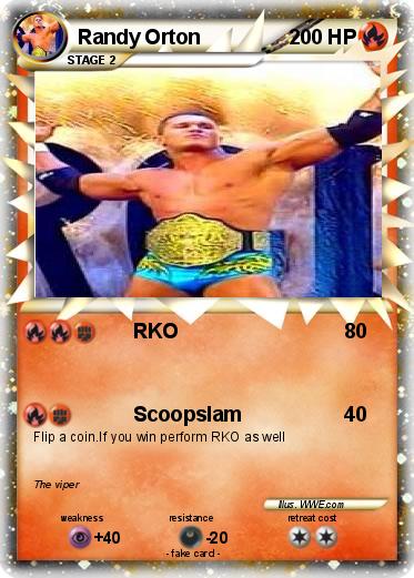 Pokemon Randy Orton