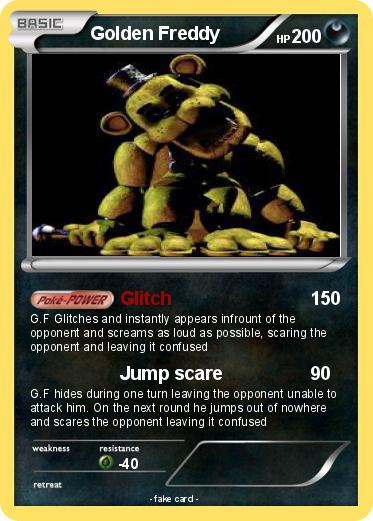 Pokemon Golden Freddy