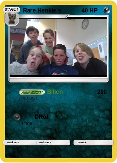 Pokemon Rare Henkie´s