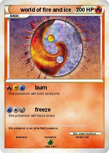 Pokemon world of fire and ice