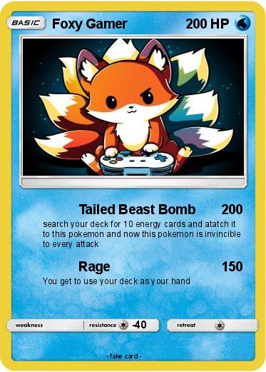 Pokemon Foxy Gamer