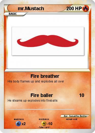 Pokemon mr.Mustach