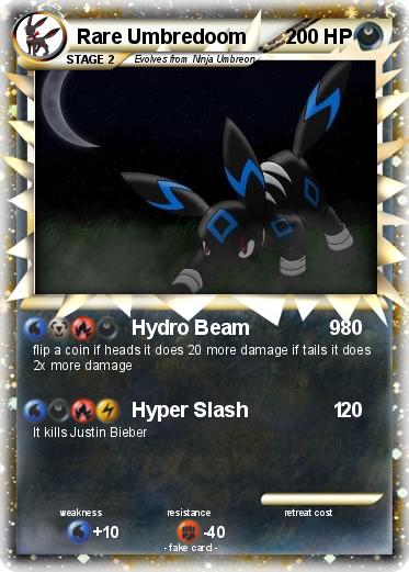 Pokemon Rare Umbredoom