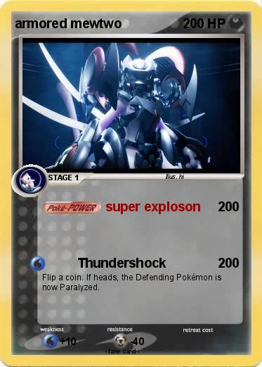 Pokemon armored mewtwo