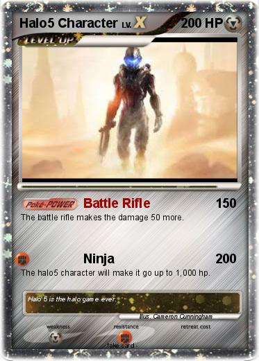 Pokemon Halo5 Character