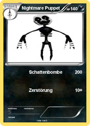 Pokemon Nightmare Puppet