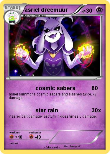 Pokemon asriel dreemuur