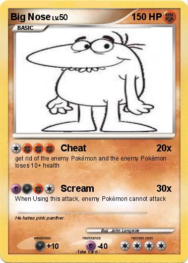 Pokemon Big Nose
