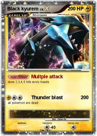Pokemon Black kyurem