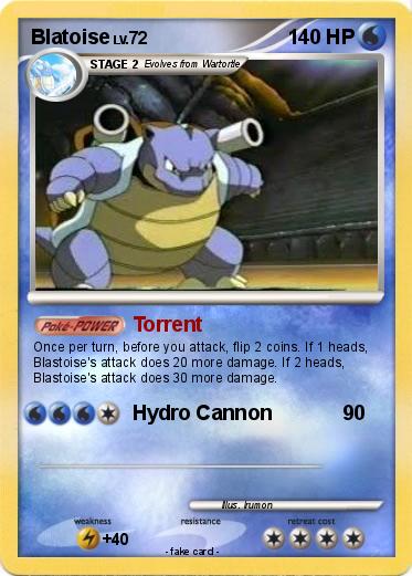 Pokemon Blatoise