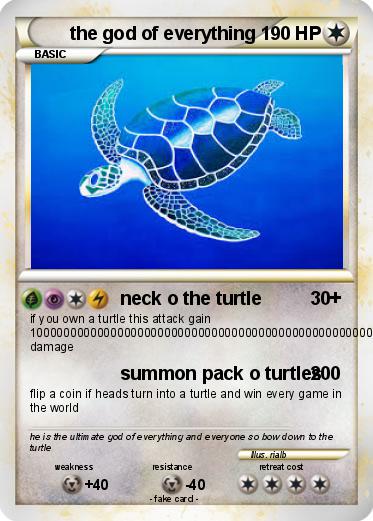 Pokemon the god of everything