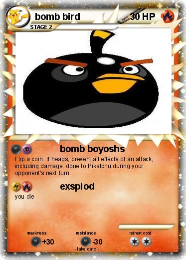 Pokemon bomb bird