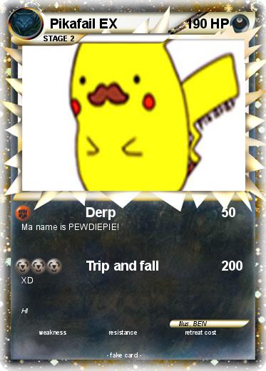 Pokemon Pikafail EX