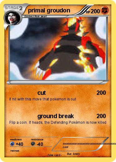 Pokemon primal groudon