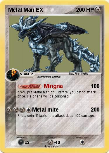 Pokemon Metal Man EX