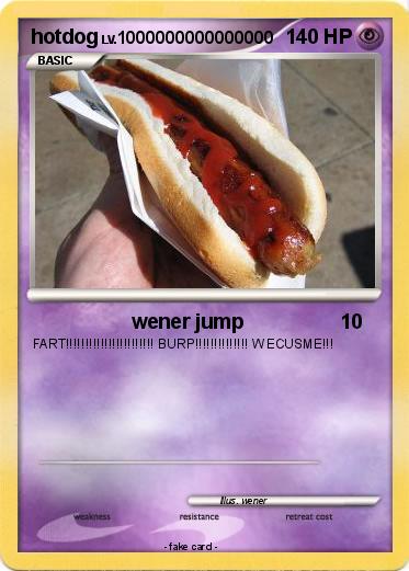 Pokemon hotdog