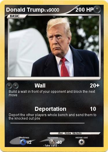Pokemon Donald Trump