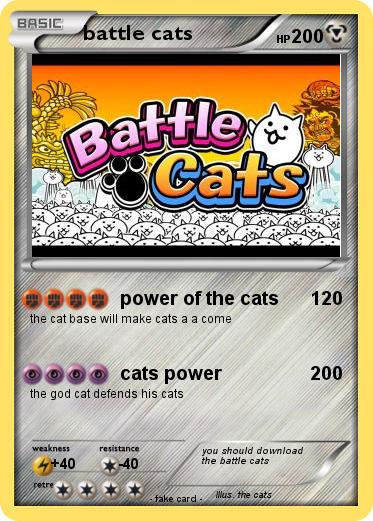 Pokemon battle cats