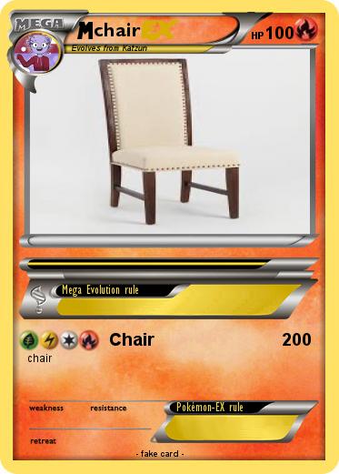 Pokemon chair