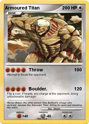 Pokemon Armoured Titan