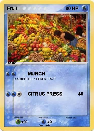 Pokemon Fruit