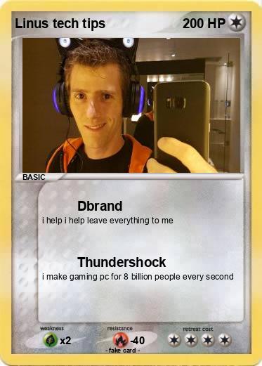 Pokemon Linus tech tips