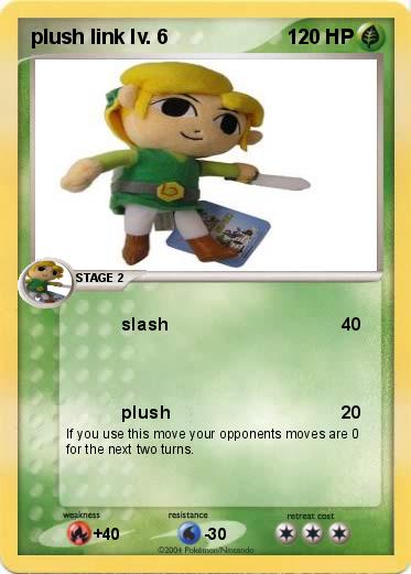 Pokemon plush link lv. 6                          