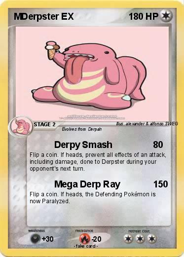 Pokemon MDerpster EX