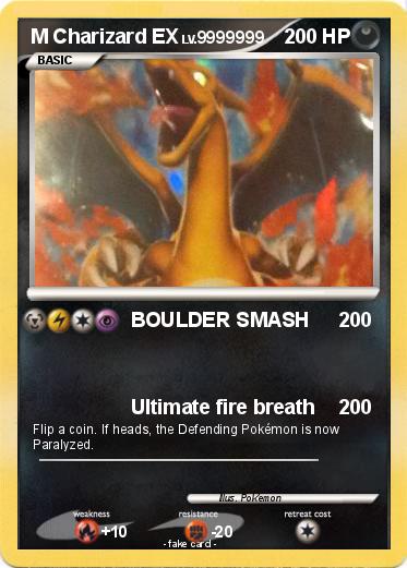 Pokemon M Charizard EX