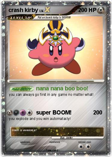 Pokemon crash kirby