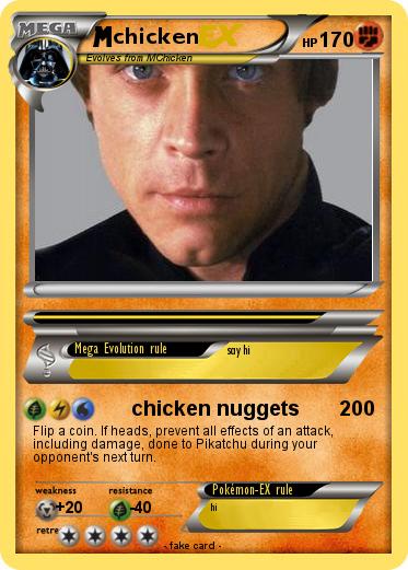 Pokemon chicken