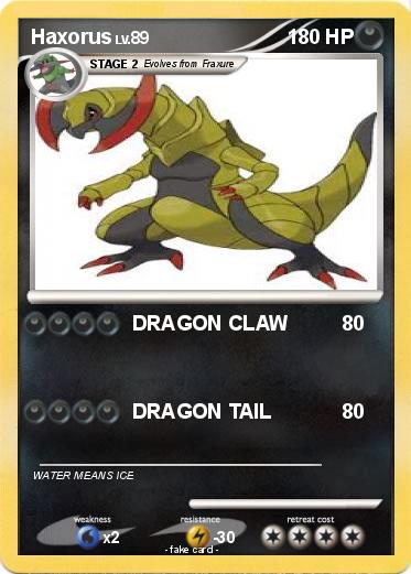 Pokemon Haxorus