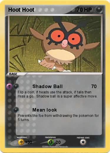 Pokemon Hoot Hoot
