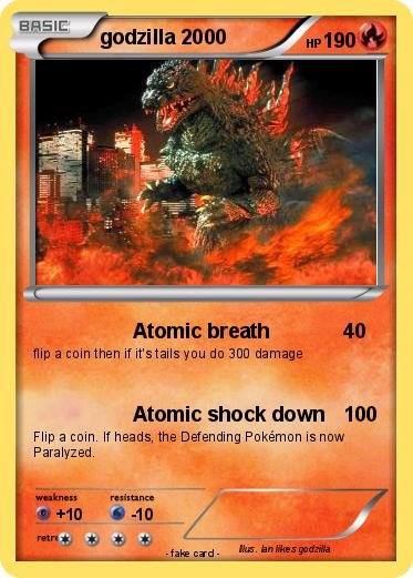 Pokemon godzilla 2000
