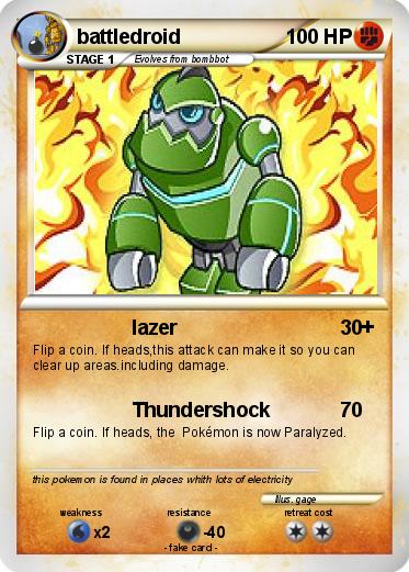 Pokemon battledroid